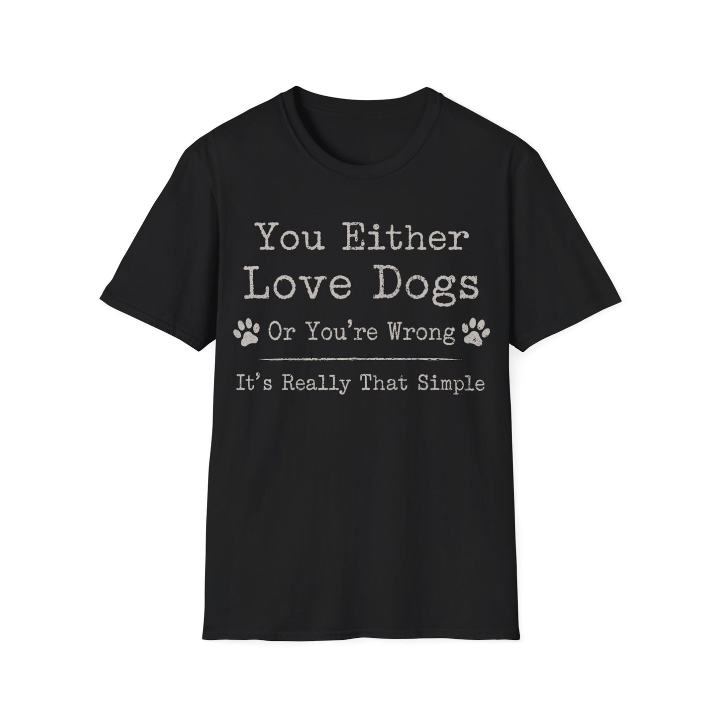 Unconditional Love for Dogs T-Shirt