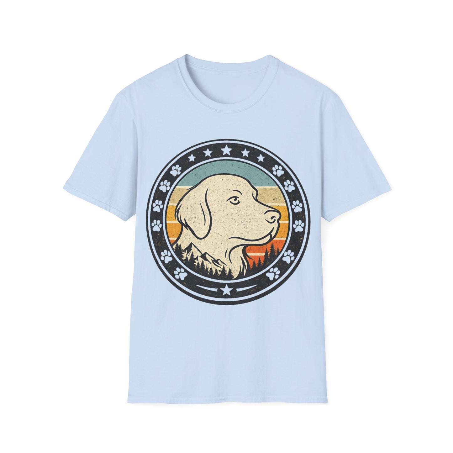Minimalistic Gold Retriever T-Shirt