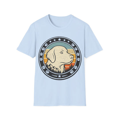 Minimalistic Gold Retriever T-Shirt