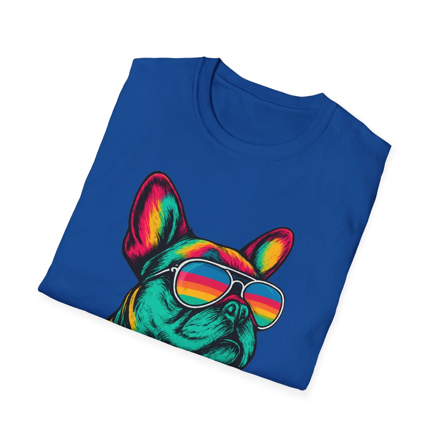 Sunglasses for a Frenchie T-Shirt