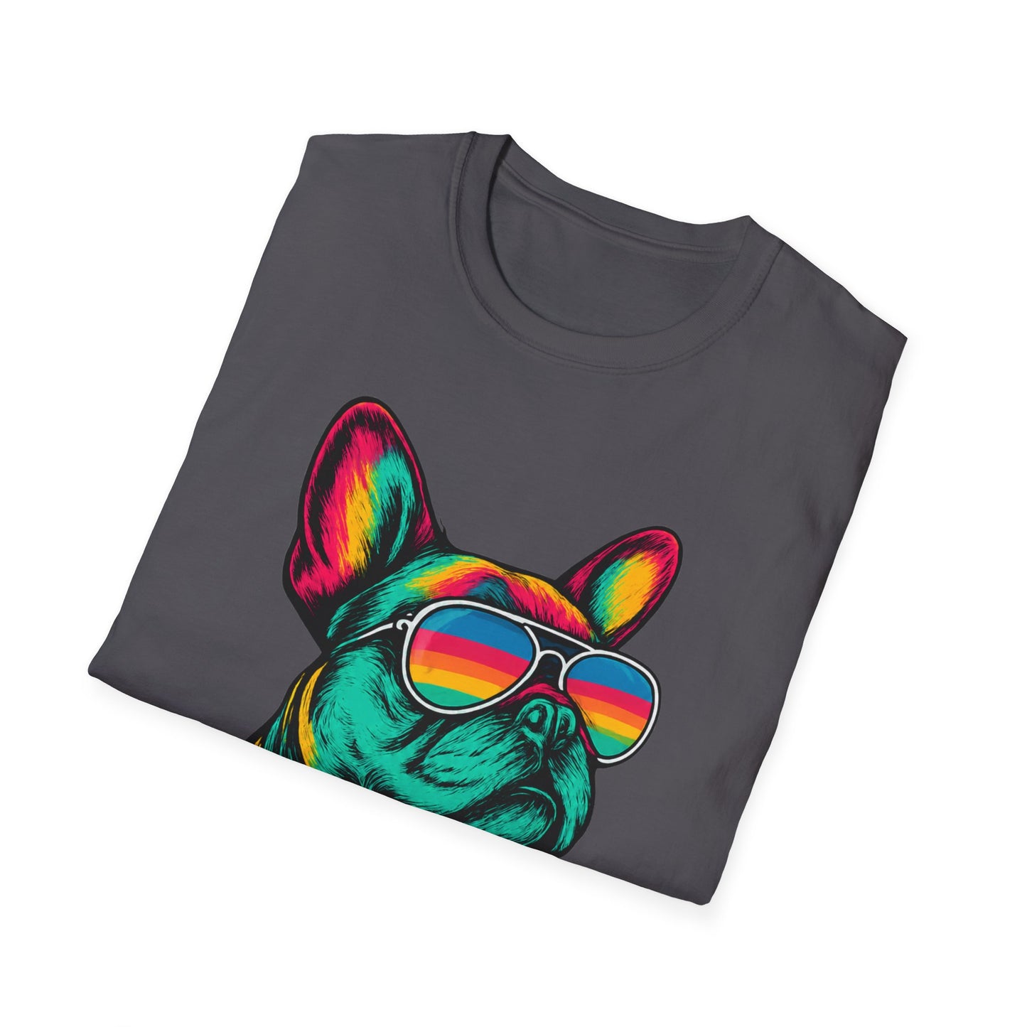 Sunglasses for a Frenchie T-Shirt