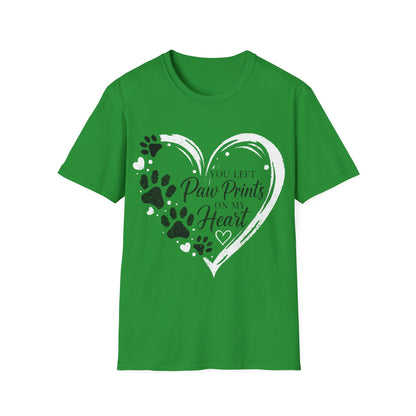 Paw Prints on My Heart T-Shirt