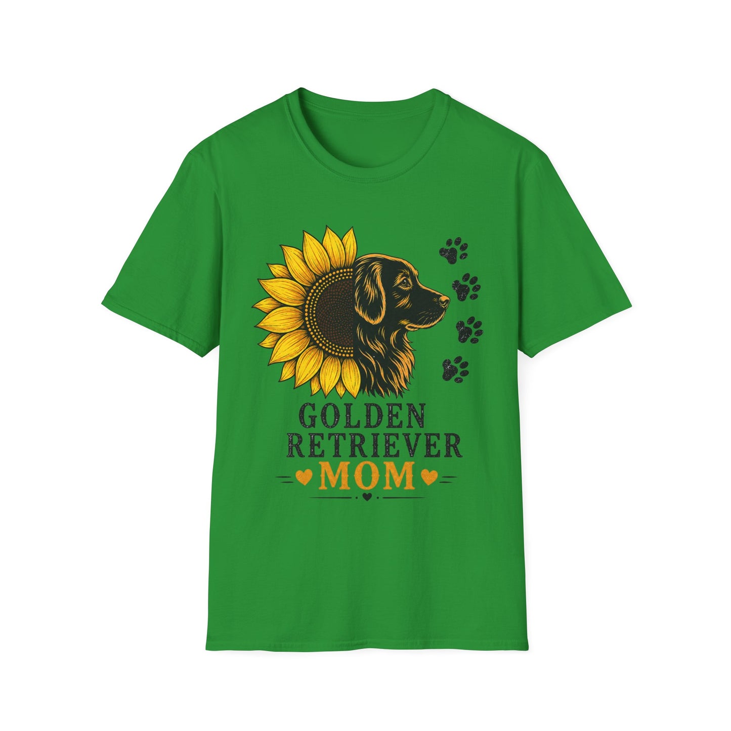 Sunflower Paw Prints T-Shirt