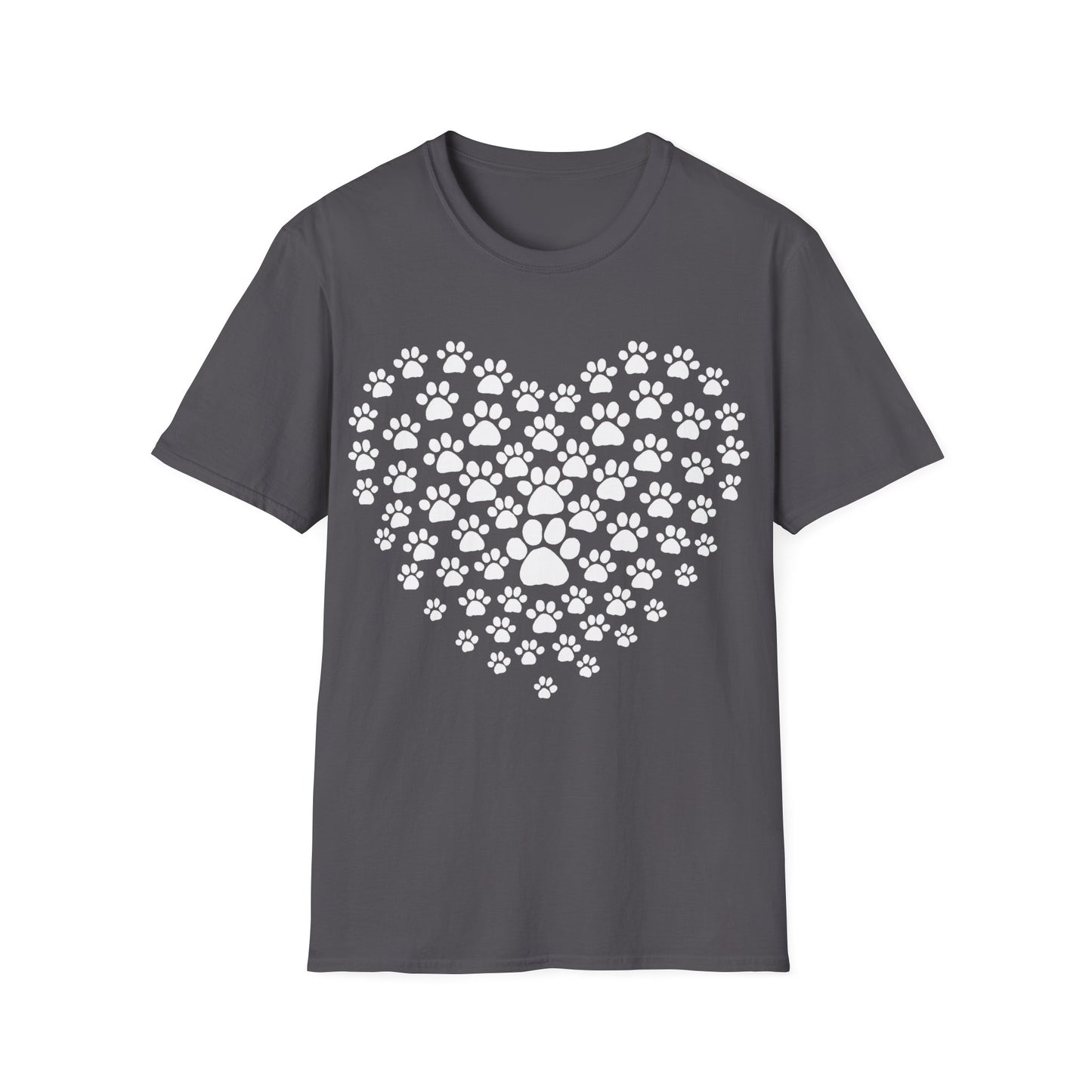 Heart of Paw Prints  T-Shirt