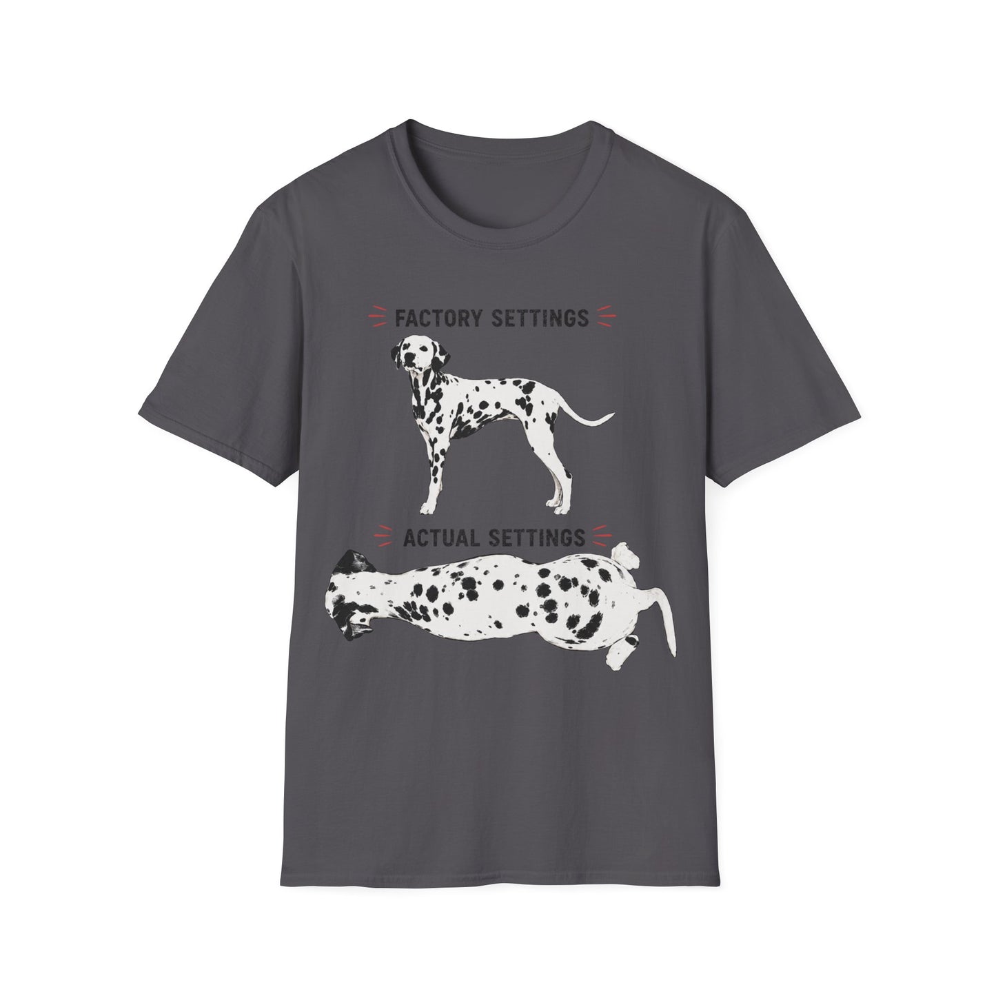 Dalmatian Setting Options T-Shirt