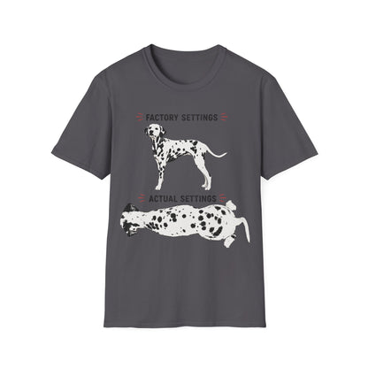 Dalmatian Setting Options T-Shirt