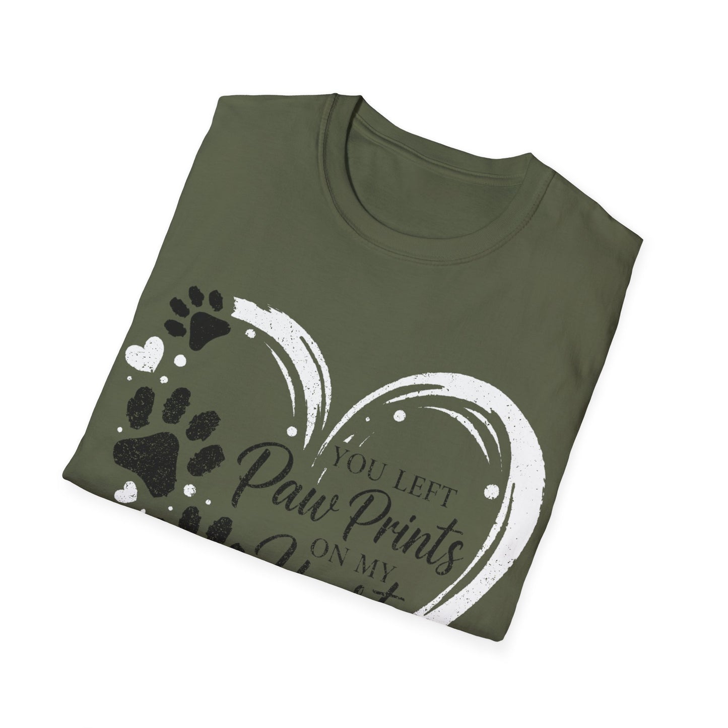 Paw Prints on My Heart T-Shirt