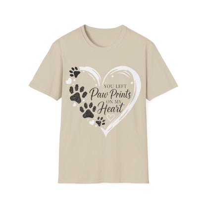 Paw Prints on My Heart T-Shirt