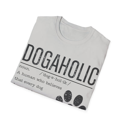 Dogaholic Definition T-Shirt