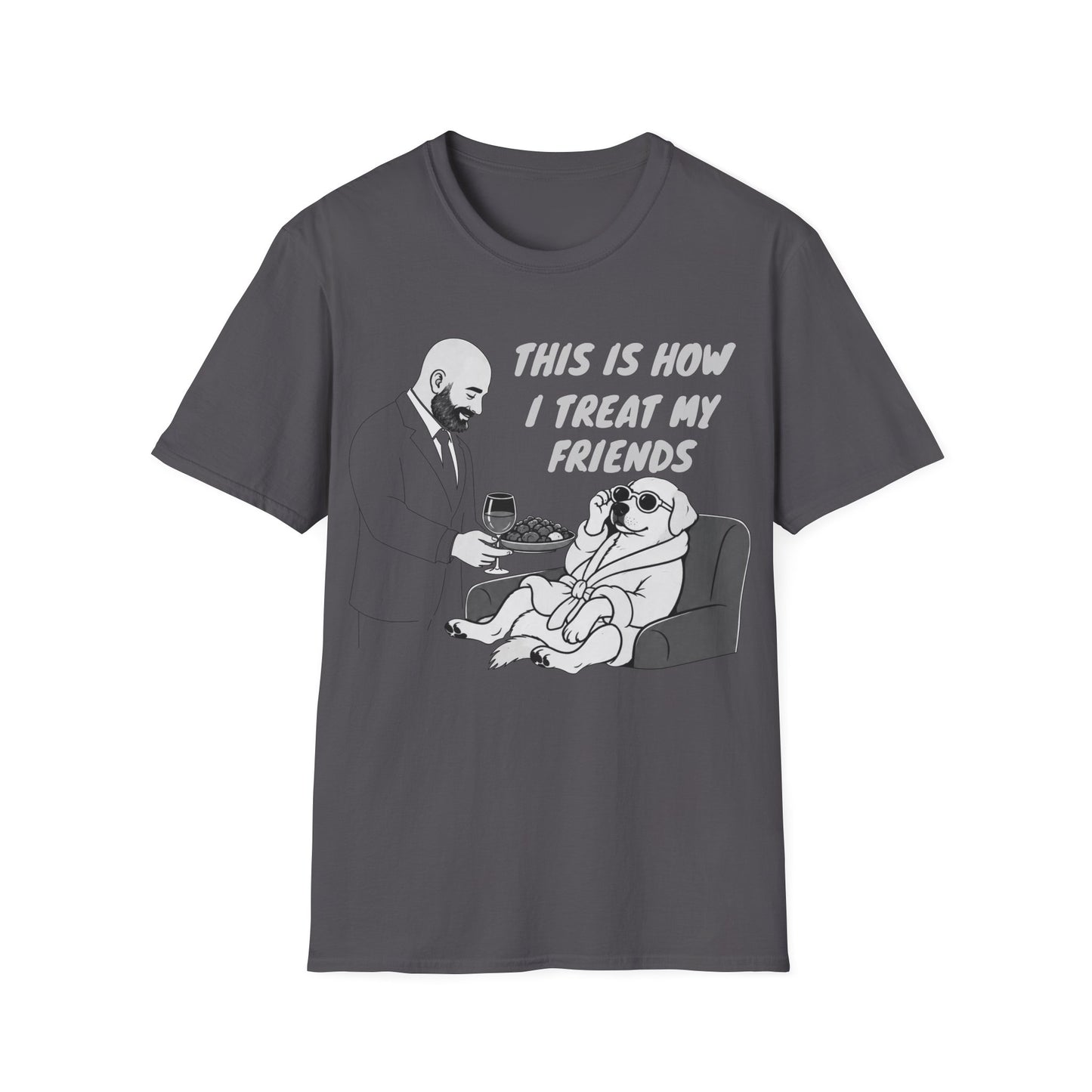 How i Treat my Friends T-Shirt