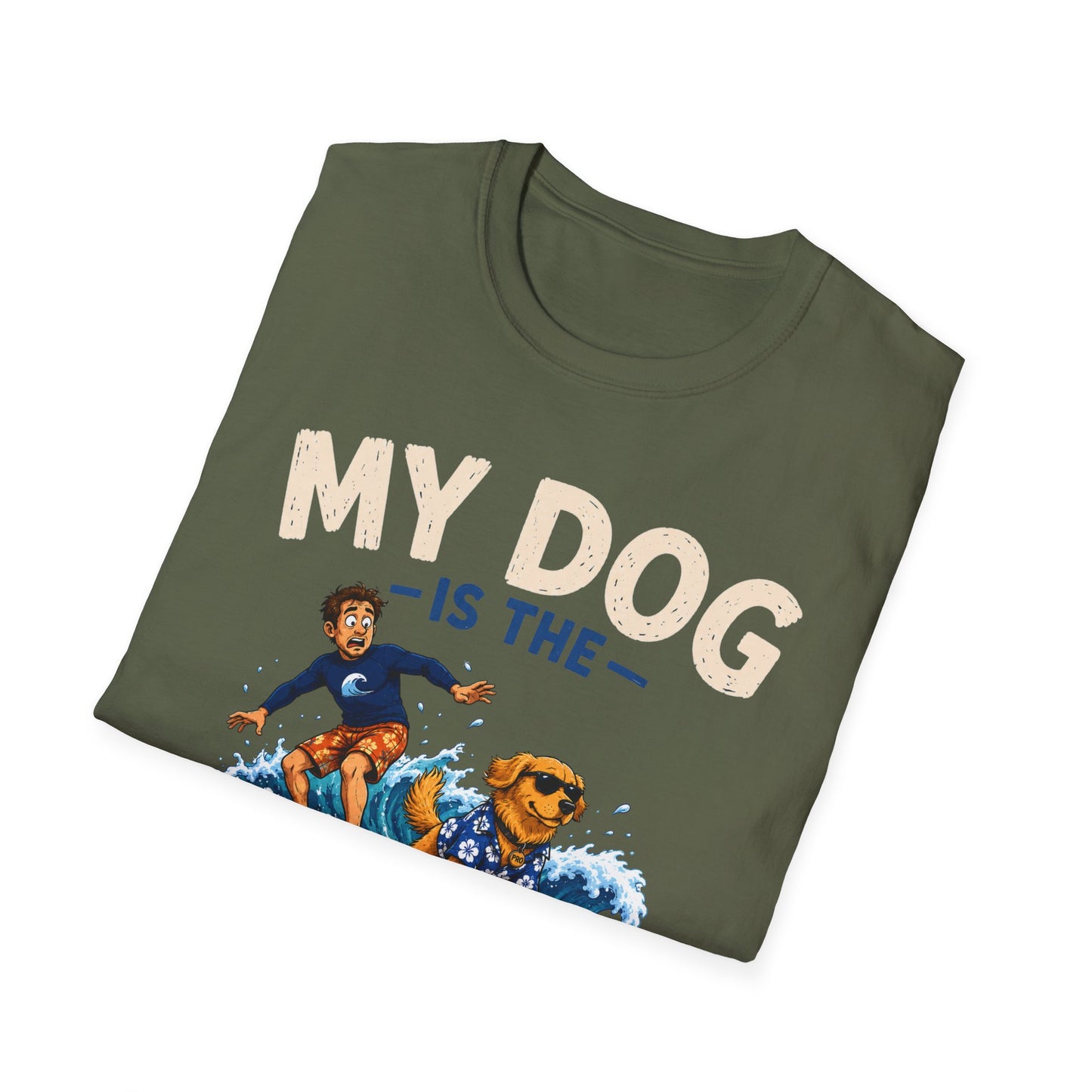 Dog Surf Instructor T-Shirt