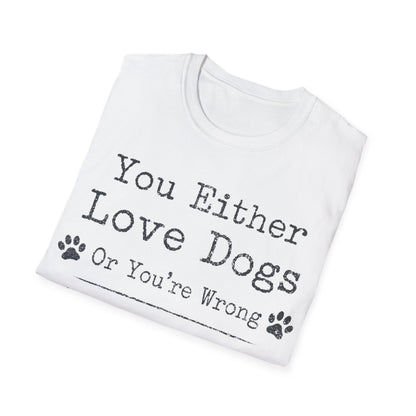 Unconditional Love for Dogs T-Shirt