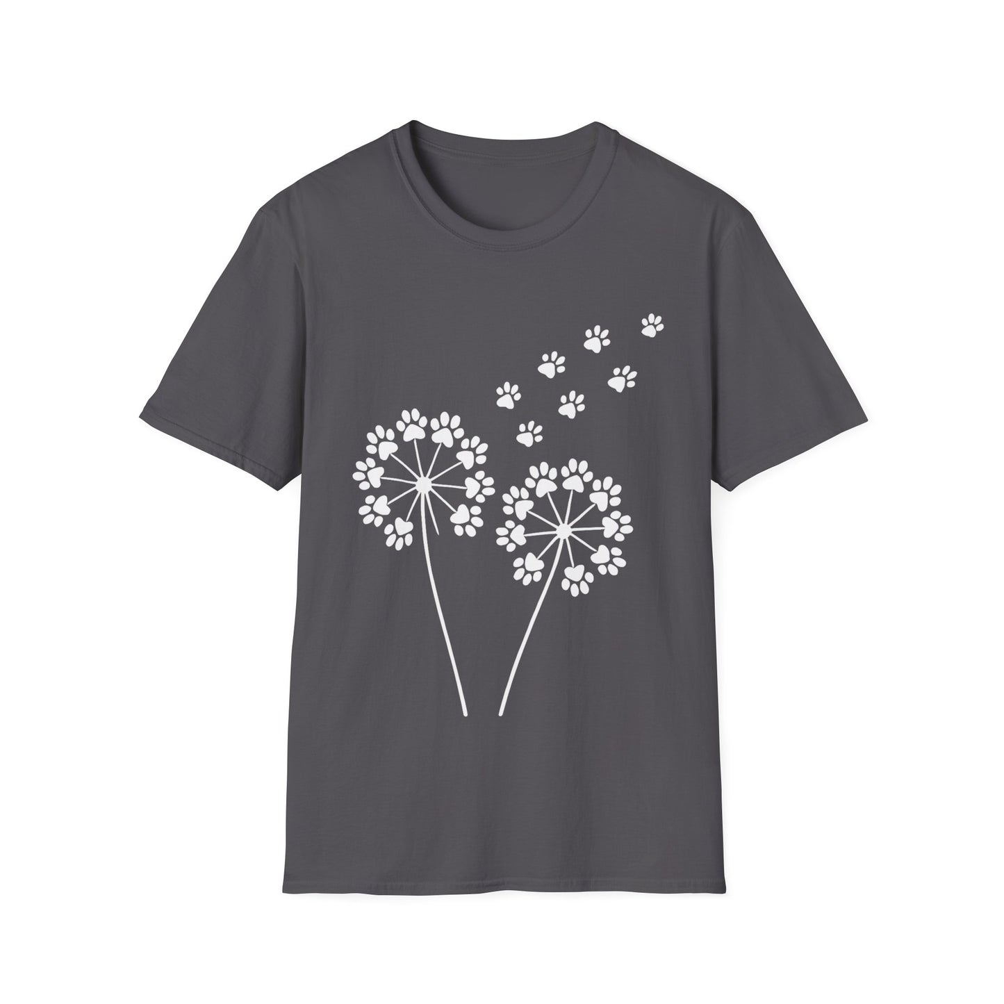 Dandelion Paw Prints T-Shirt