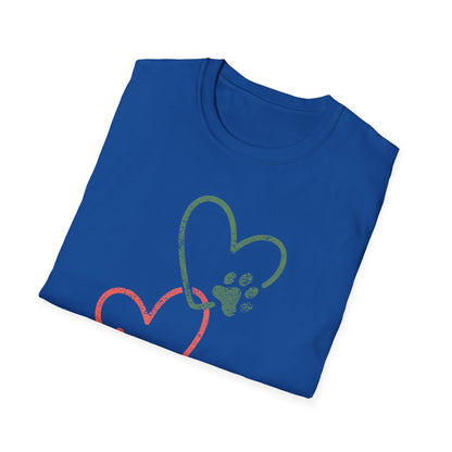 Love Paw Print T-Shirt