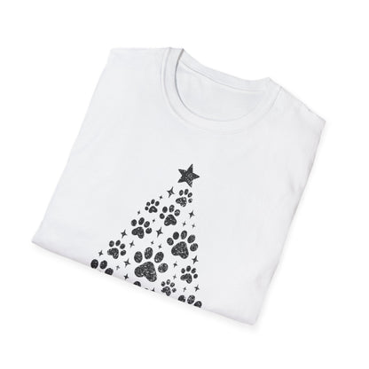 X_Mas Tree Paws T-Shirt