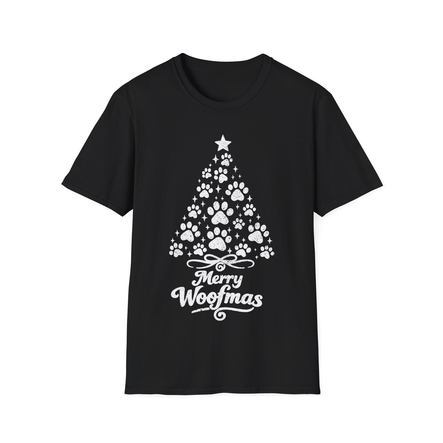 X_Mas Tree Paws T-Shirt