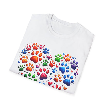 Heart of Paws in 3D T-Shirt
