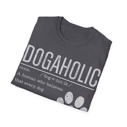 Dogaholic Definition T-Shirt
