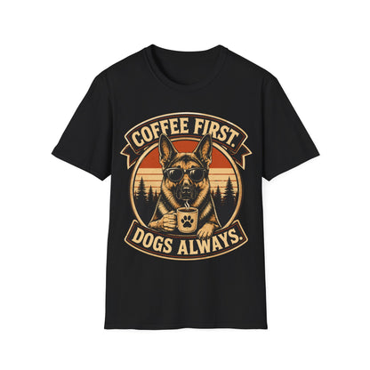 Coffee and Dogs T-Shirt