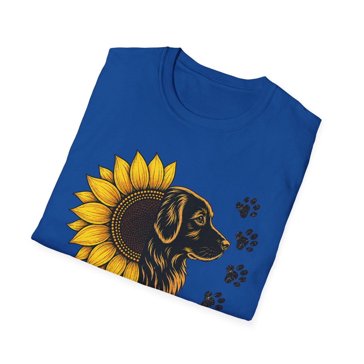 Sunflower Paw Prints T-Shirt