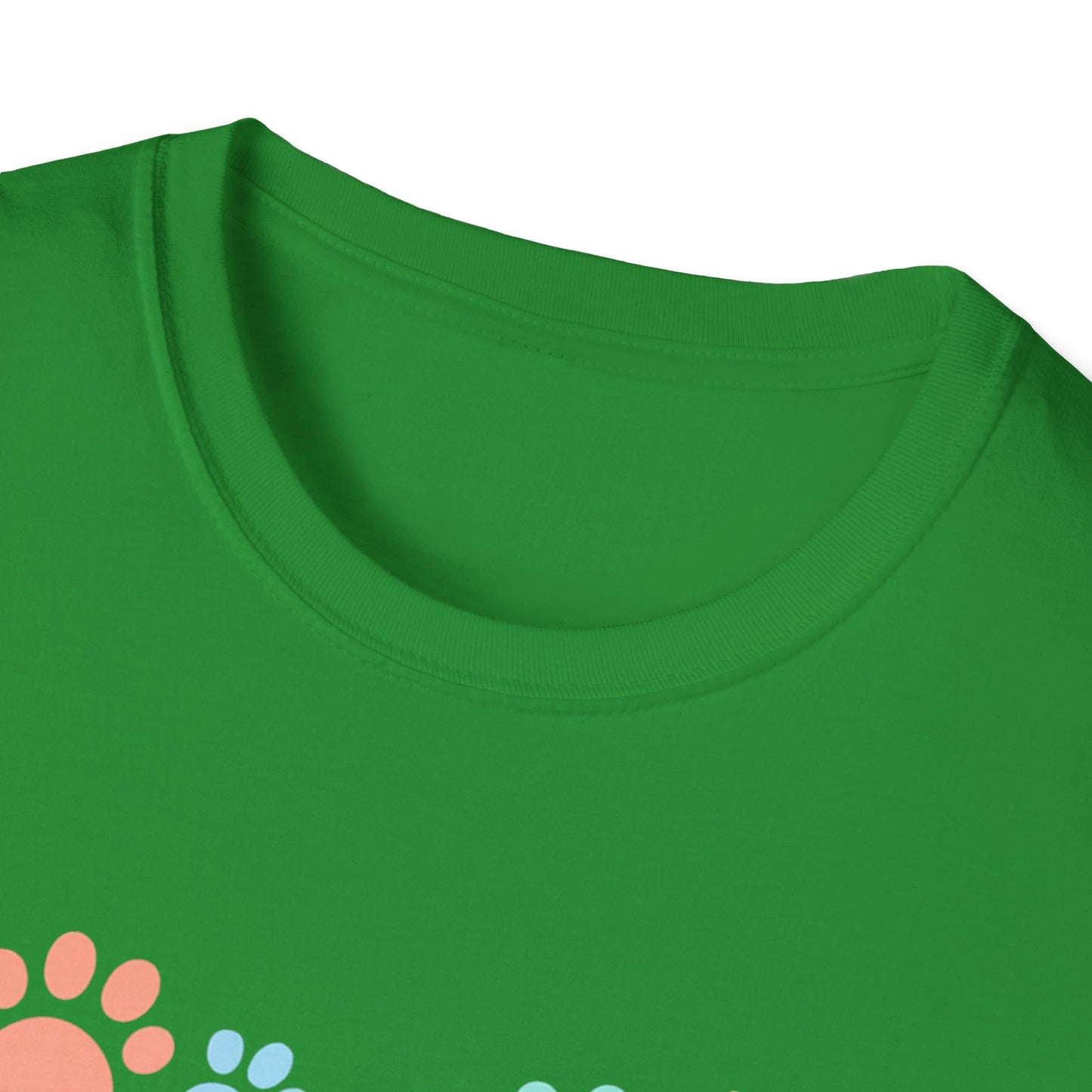 Rainbow Paw Heart T-Shirt