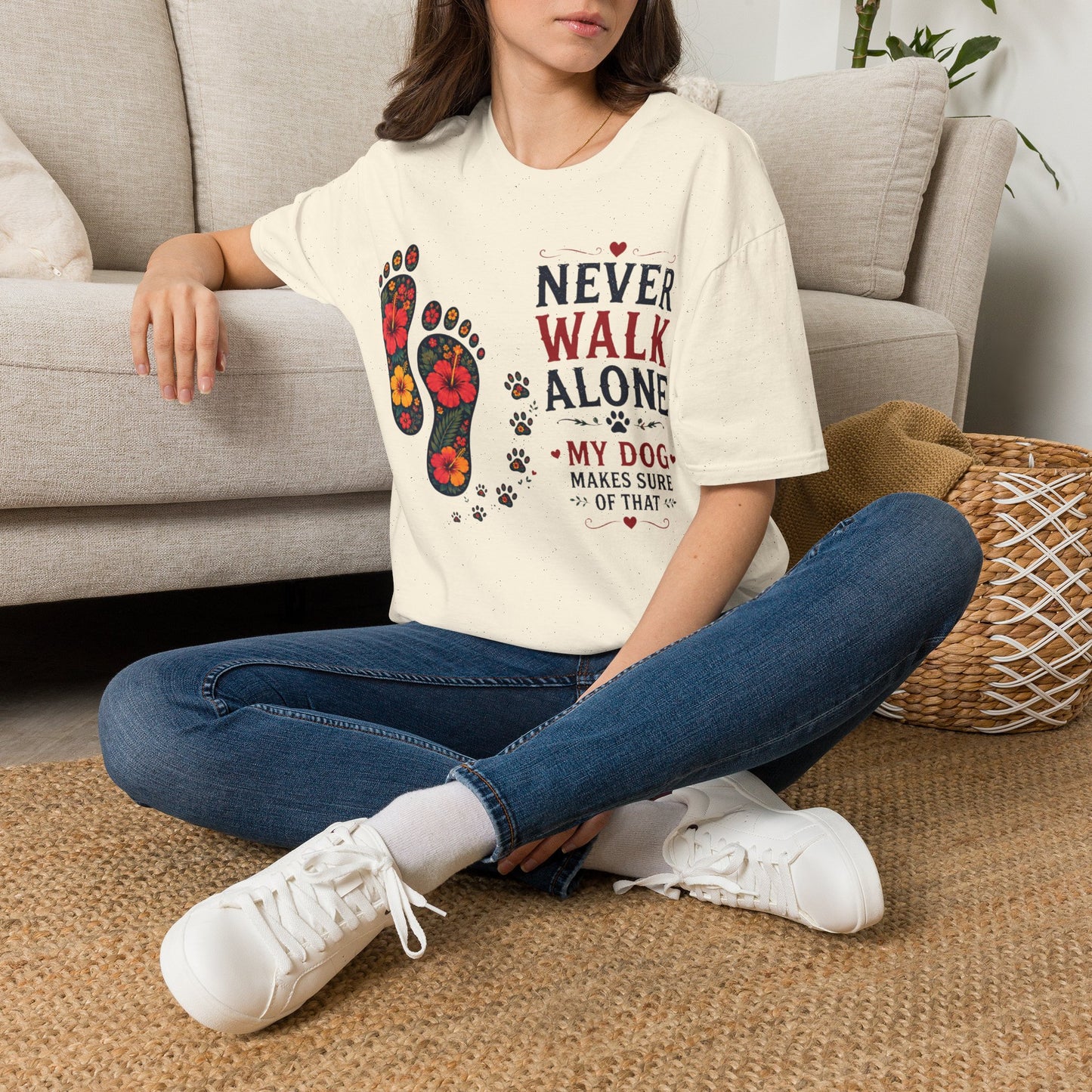 Never Alone Dog T-Shirt