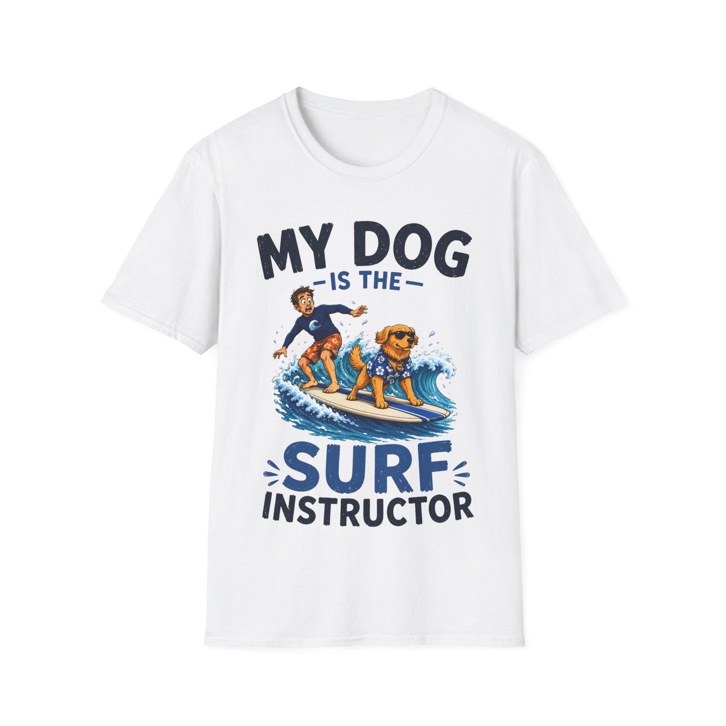 Dog Surf Instructor T-Shirt