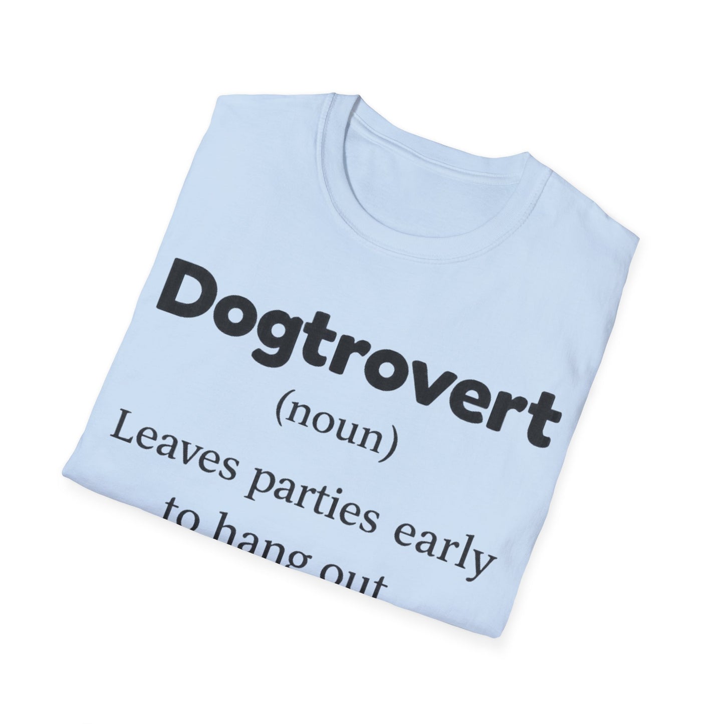 Dogtrovert Definition T-Shirt