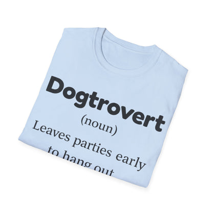 Dogtrovert Definition T-Shirt