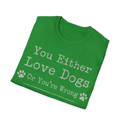 Unconditional Love for Dogs T-Shirt