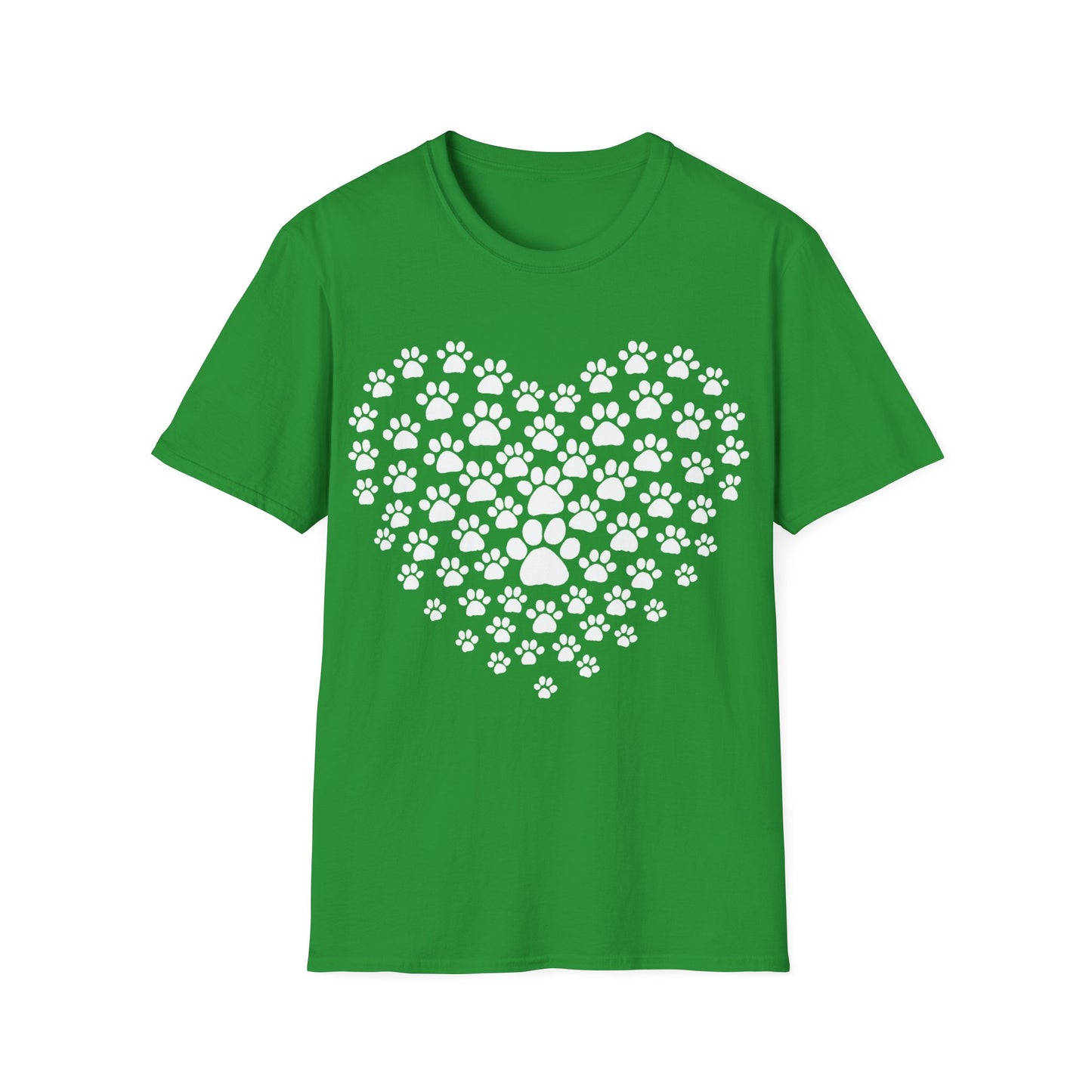 Heart of Paw Prints  T-Shirt