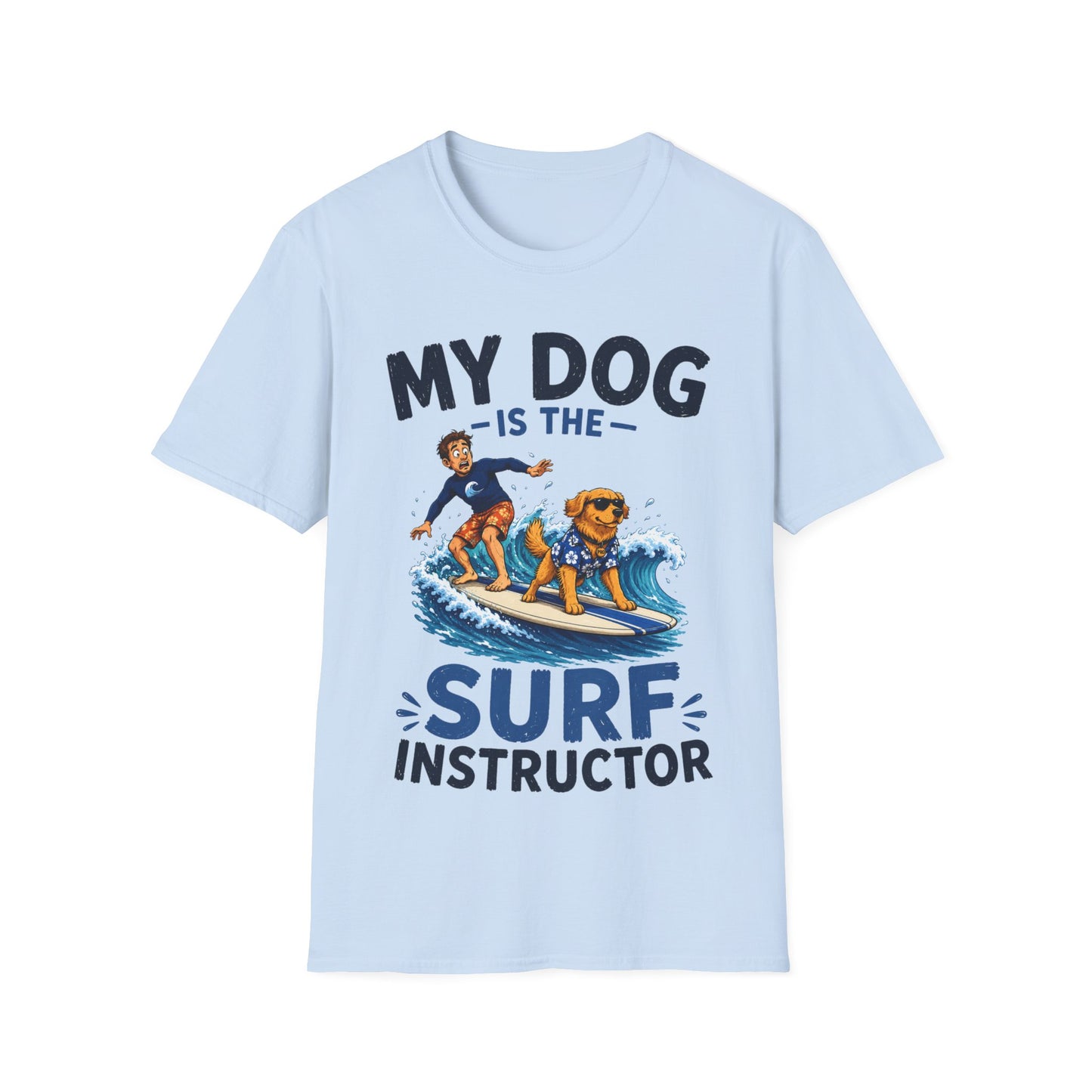 Dog Surf Instructor T-Shirt