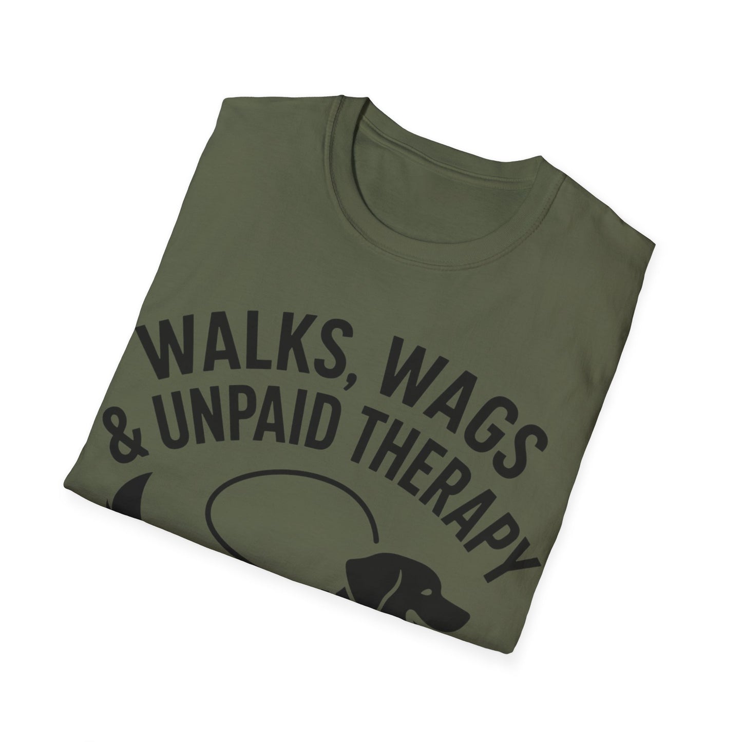 Walks,Wags and Woofs T-Shirt