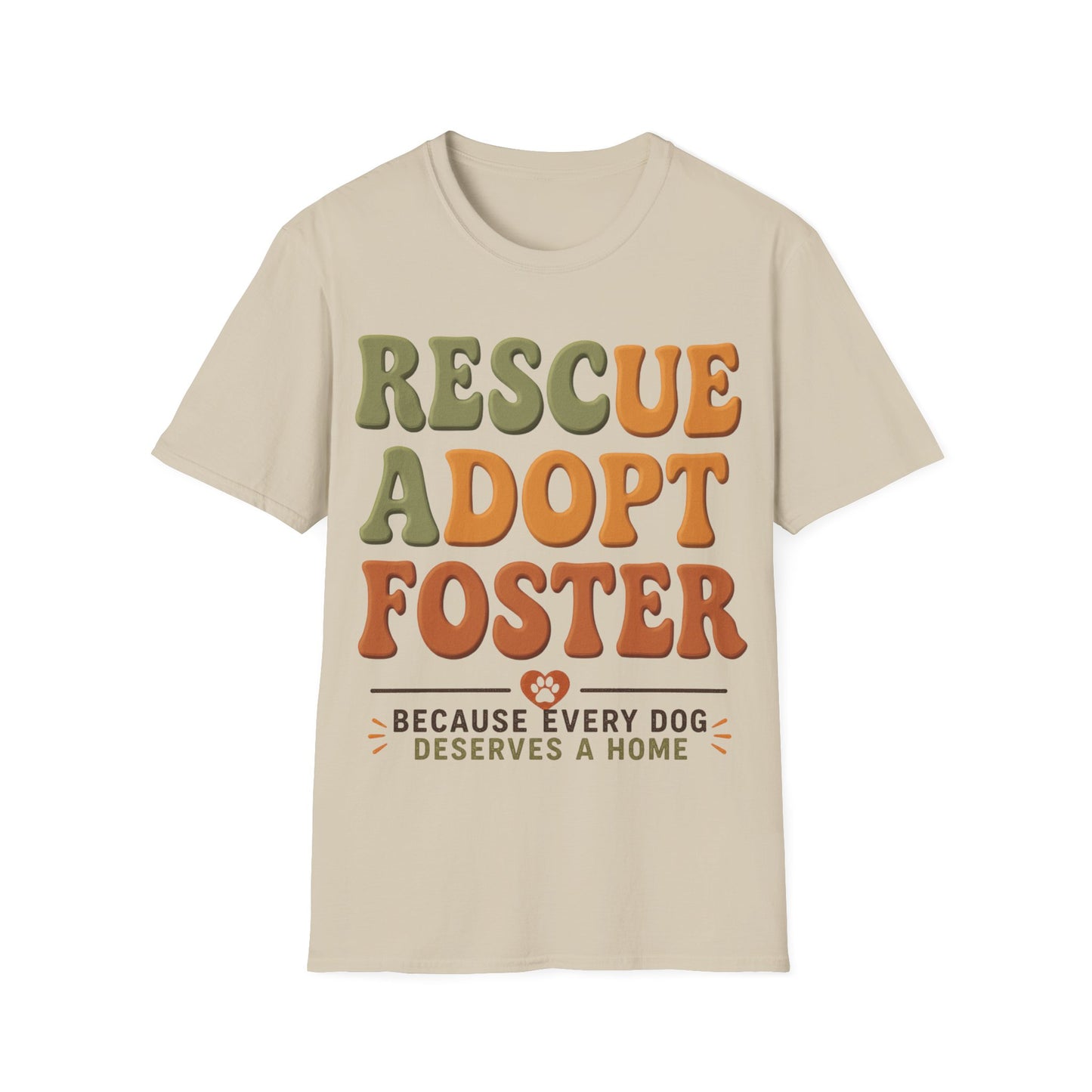 Rescue Adopt Foster T-Shirt