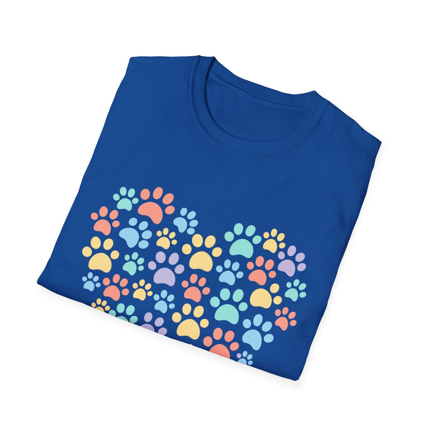 Rainbow Paw Heart T-Shirt