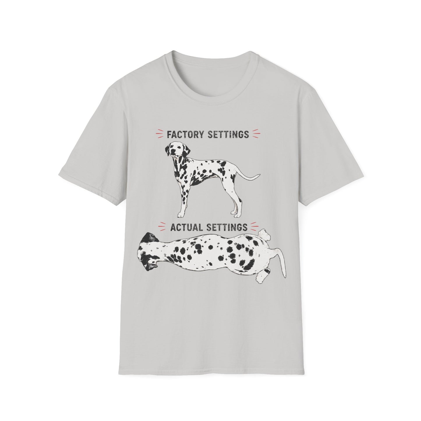 Dalmatian Setting Options T-Shirt