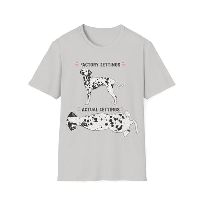 Dalmatian Setting Options T-Shirt