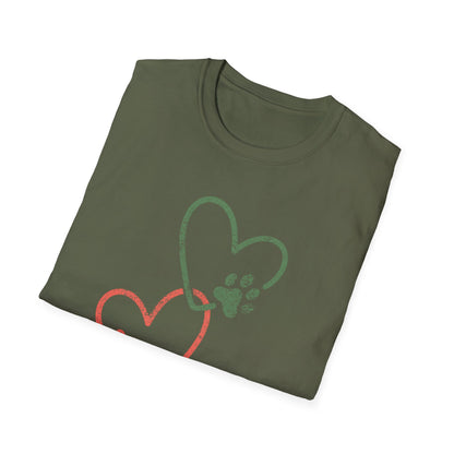Love Paw Print T-Shirt
