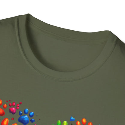 Heart of Paws in 3D T-Shirt