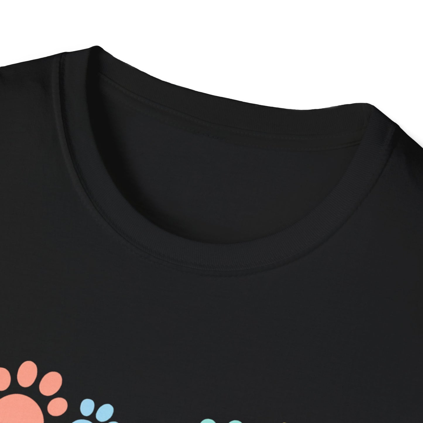 Rainbow Paw Heart T-Shirt