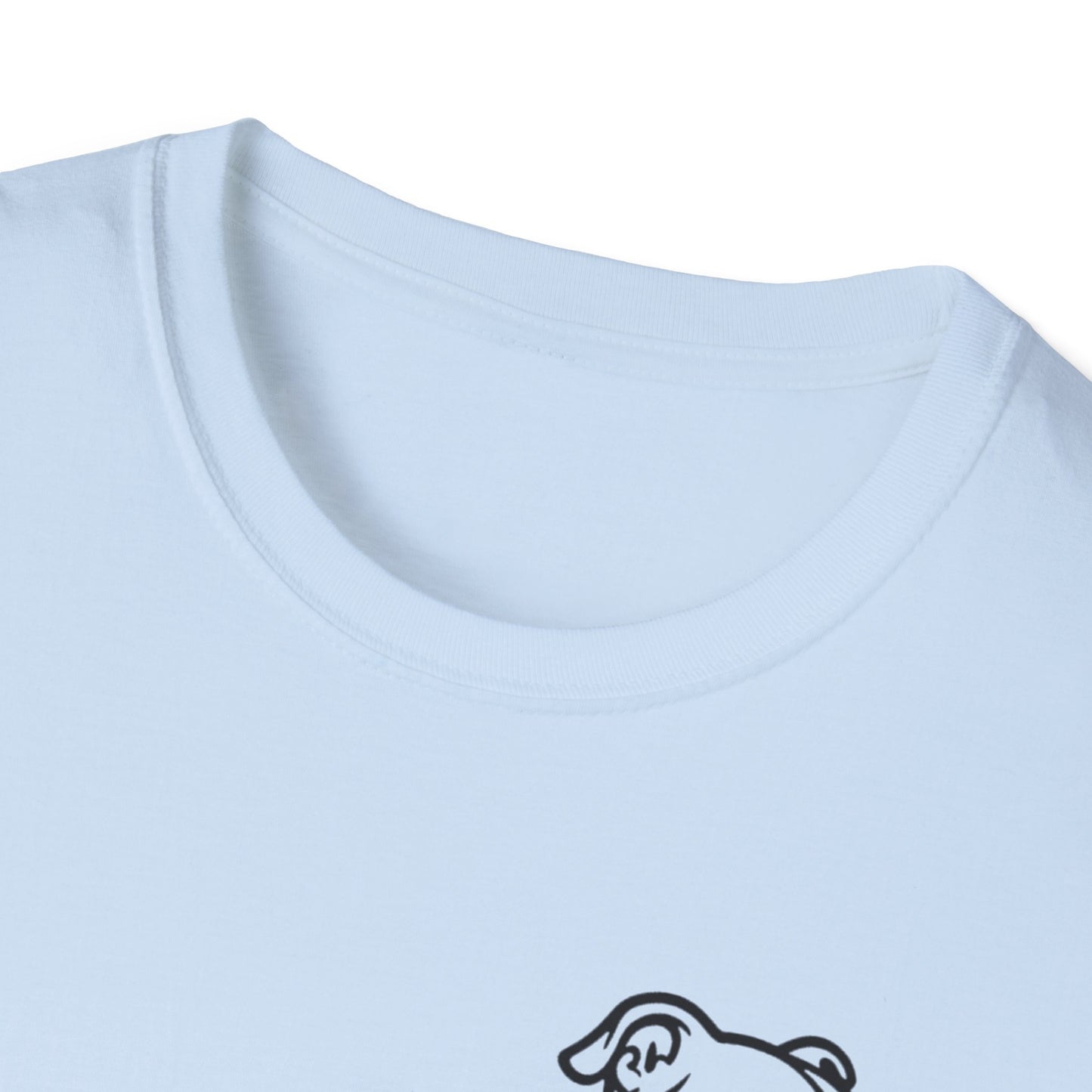 Pitbull Floral Pattern T-Shirt