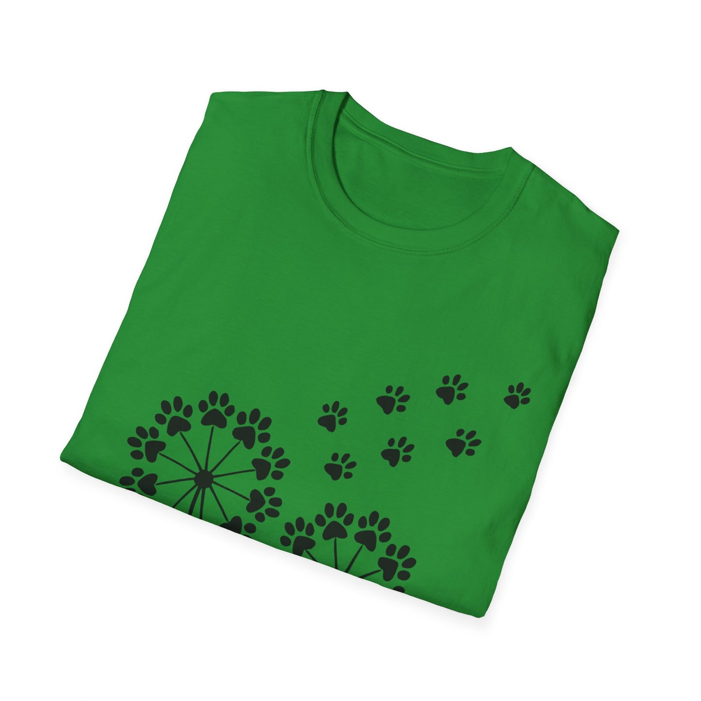 Dandelion Paw Prints T-Shirt