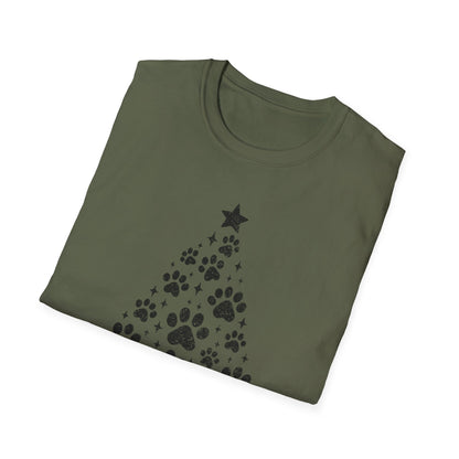 X_Mas Tree Paws T-Shirt