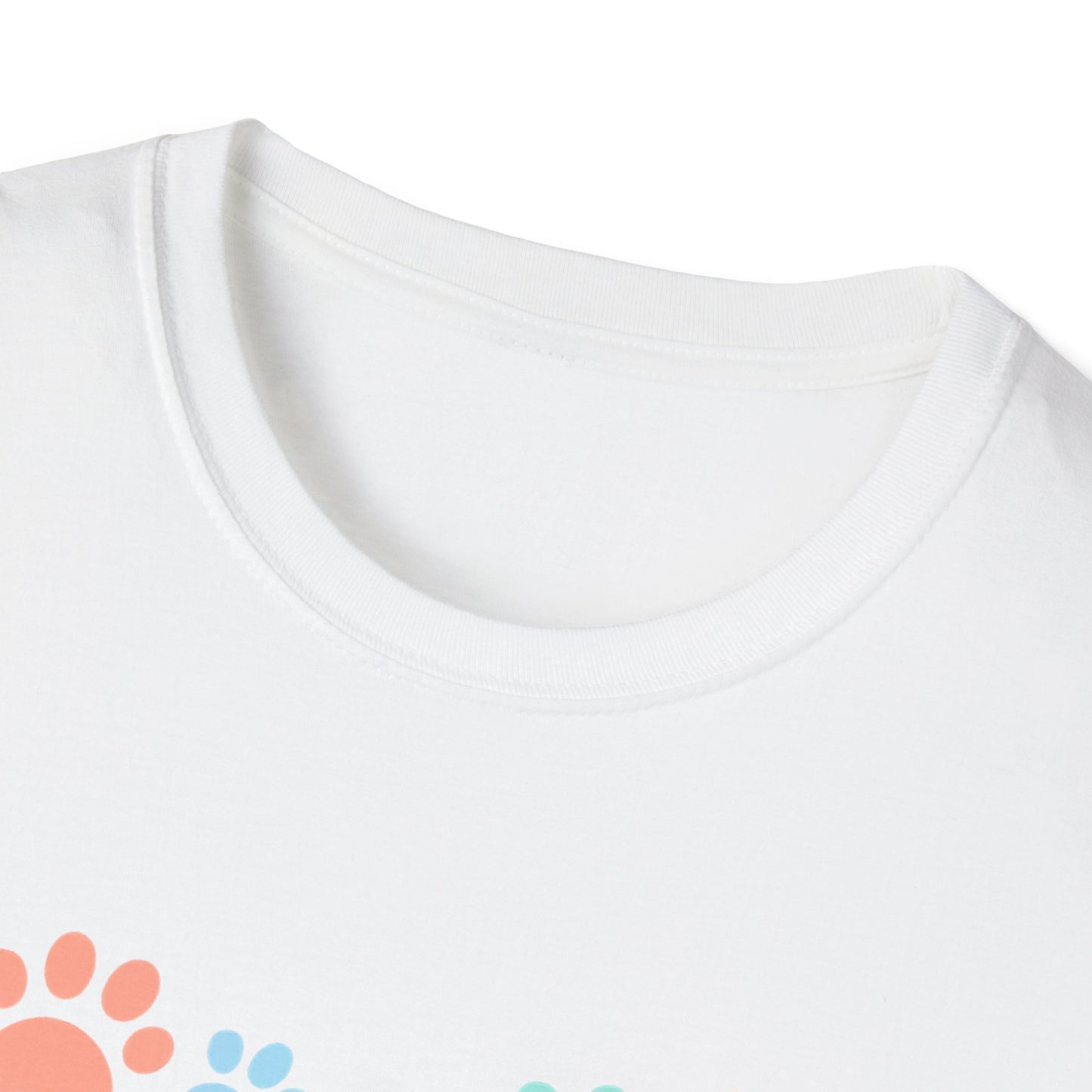 Rainbow Paw Heart T-Shirt