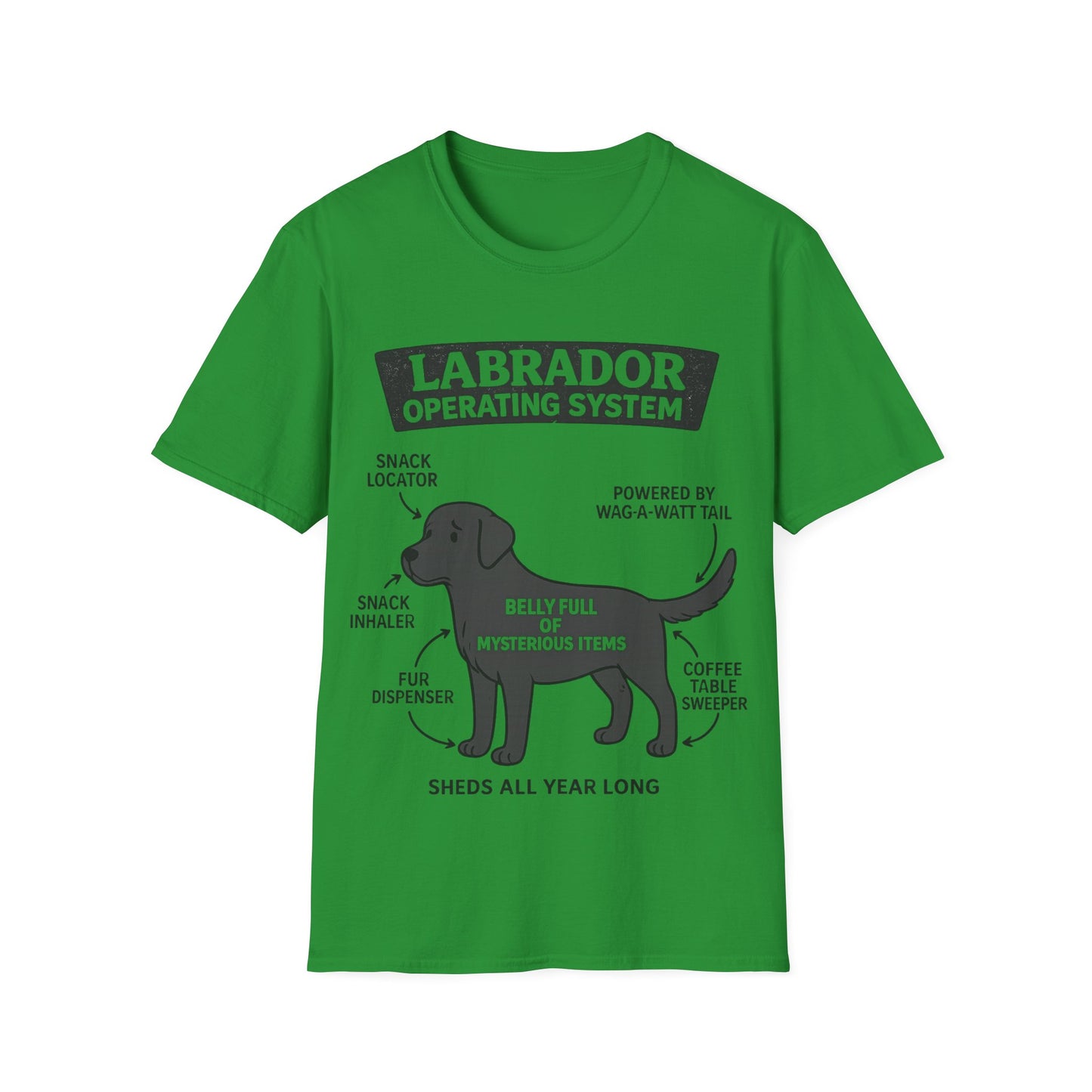 Anatomy of a Labrodor T-Shirt
