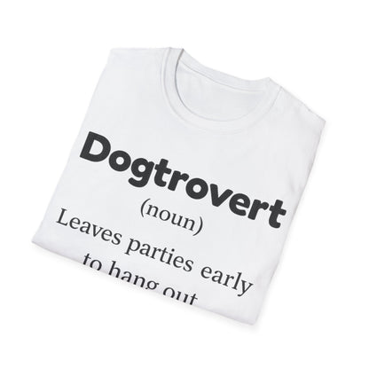 Dogtrovert Definition T-Shirt