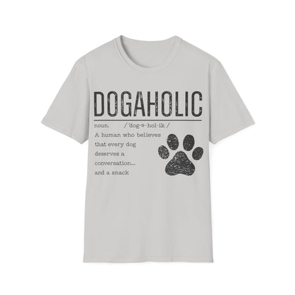 Dogaholic Definition T-Shirt