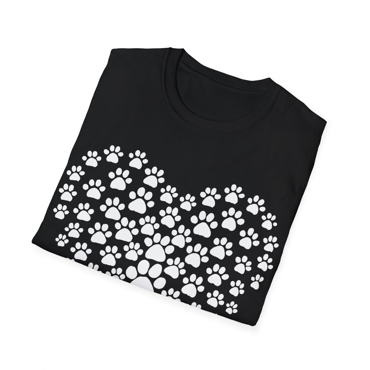 Heart of Paw Prints  T-Shirt
