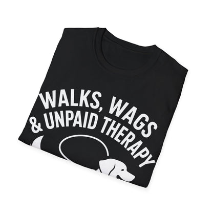 Walks,Wags and Woofs T-Shirt