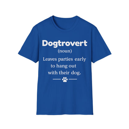 Dogtrovert Definition T-Shirt